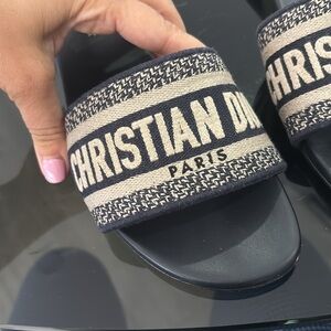 Dior Dway Slide 38.5 Navy